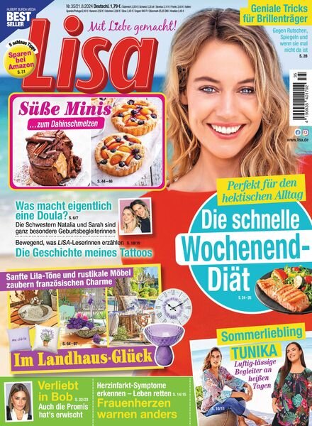 Lisa – 20 August 2024 Cover