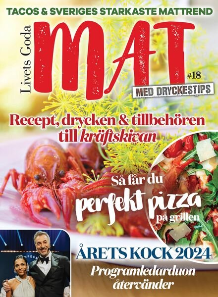 Livets Goda Mat – Augusti 2024 Cover