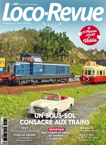 Loco-Revue – Aout 2024 Cover