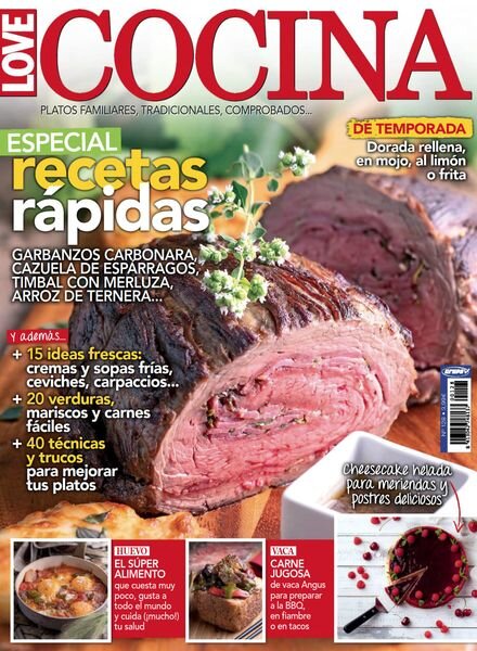 Love Cocina – Agosto 2024 Cover