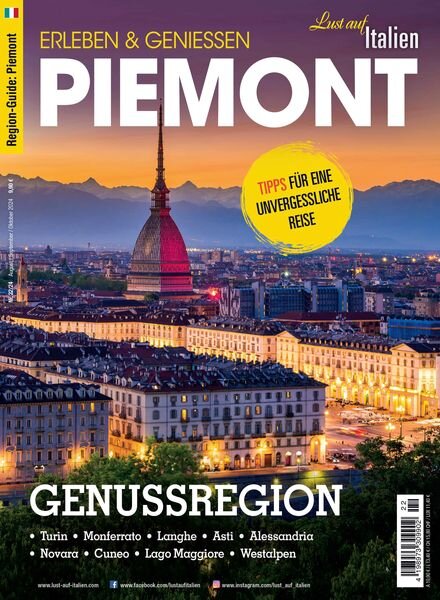 Lust auf Italien Sonderhefte – August-September-Oktober 2024 Cover