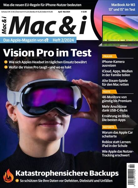 Mac & i Apple – April-Mai 2024 Cover