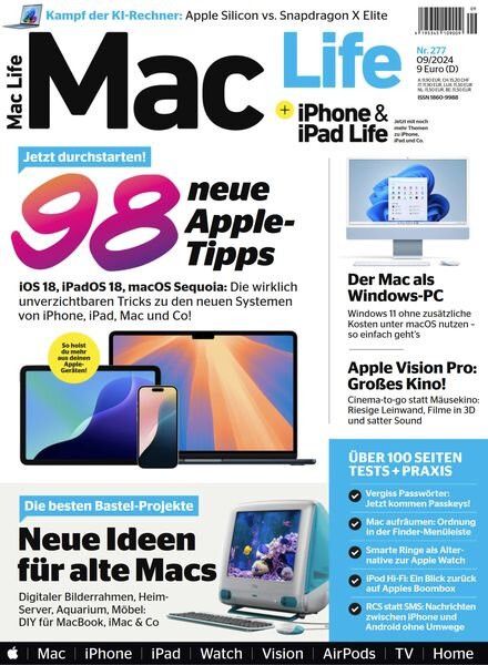Mac Life Germany – September 2024 Cover