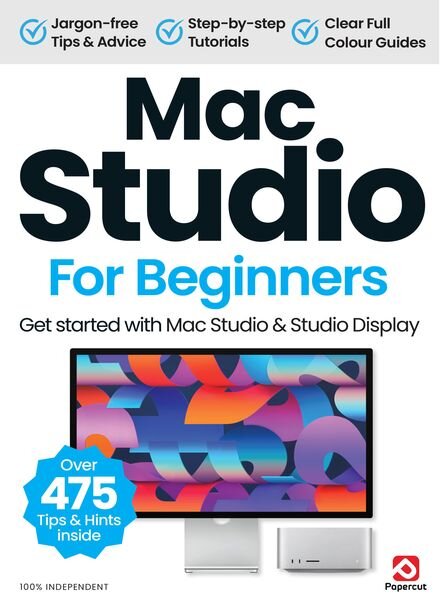 Mac Studio For Beginners – July 2024 Cover