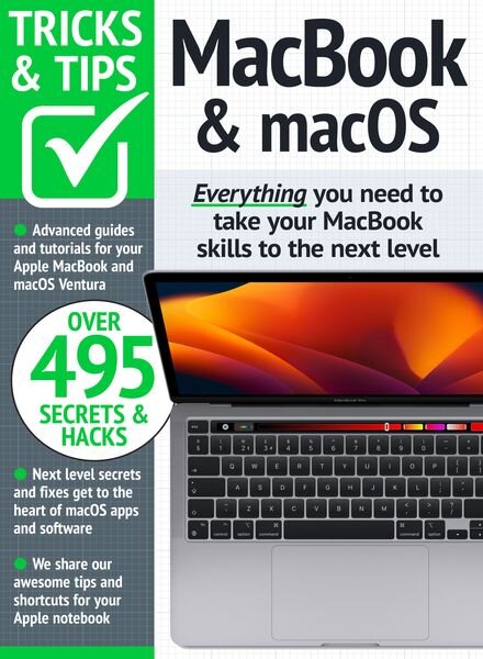 MacBook & macOS Tricks and Tips – August 2024 Cover