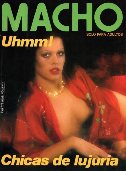 Macho – Vol 1 N 1 1979 Cover