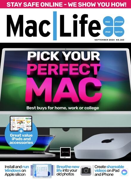 MacLife UK – September 2024 Cover