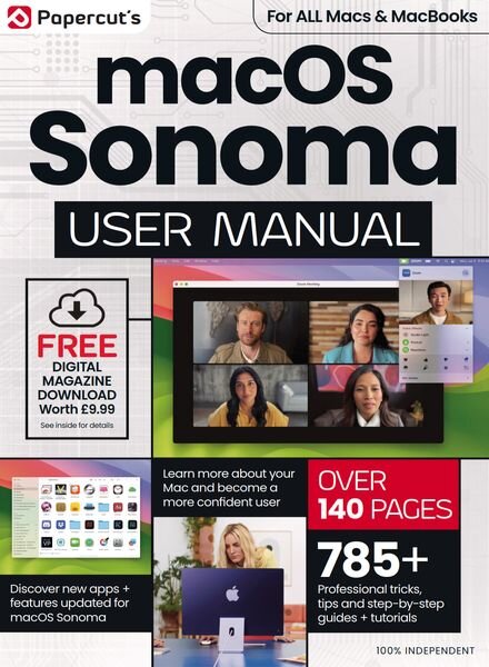 macOS Sonoma User Manual – Issue 2 – July 2024 Cover