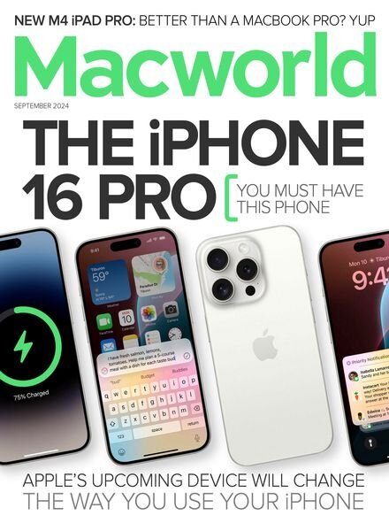 Macworld USA – September 2024 Cover