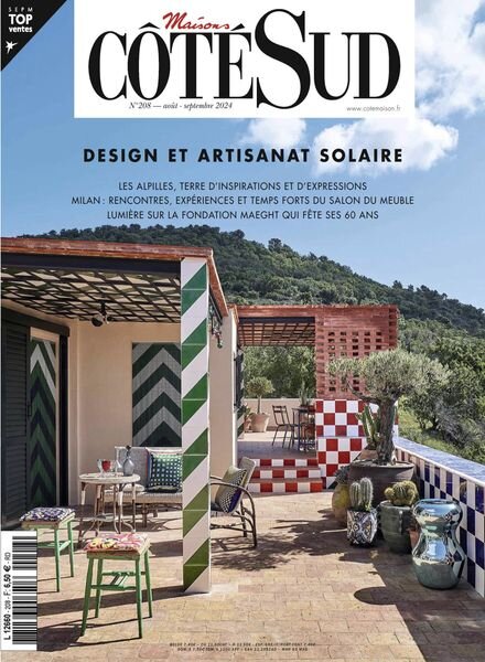 Maisons Cote Sud – Aout-Septembre 2024 Cover