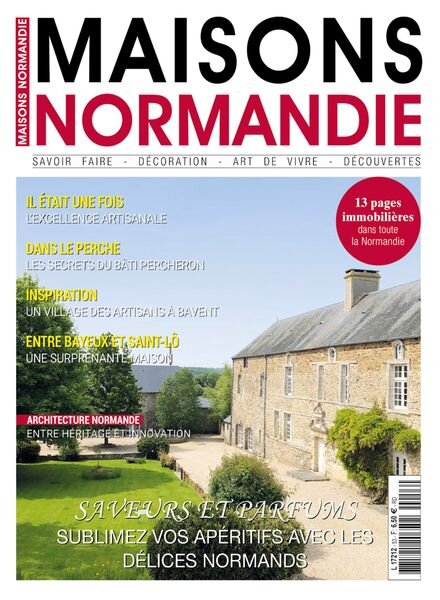 Maisons Normandie – Aout 2024 Cover