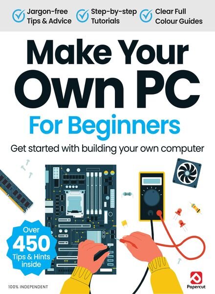 Make Your Own PC For Beginners – July 2024 Cover