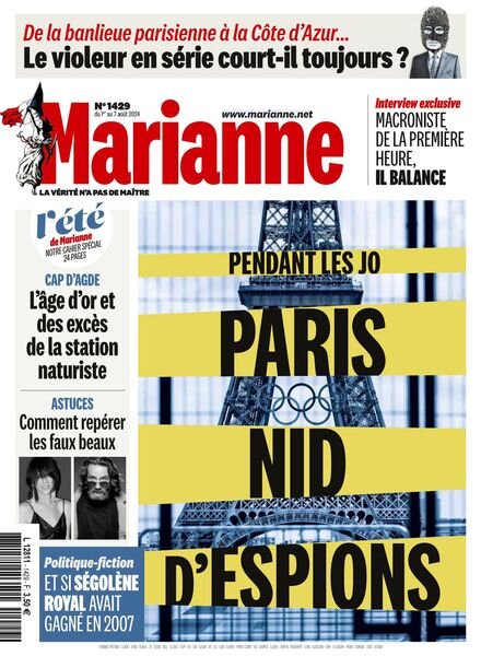 Marianne – 1 Aout 2024 Cover