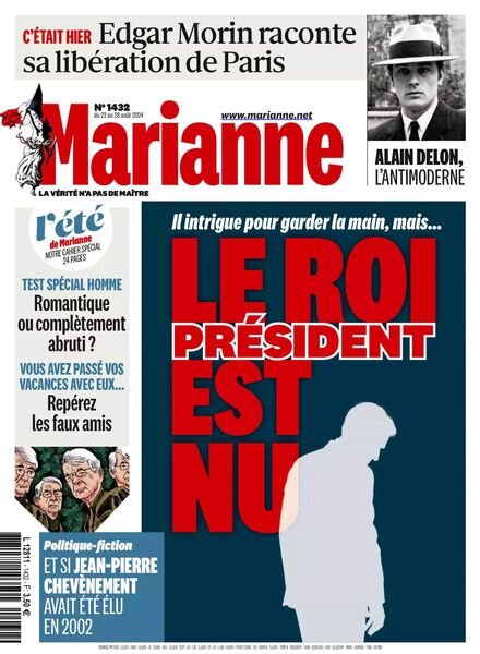 Marianne – 22 Aout 2024 Cover