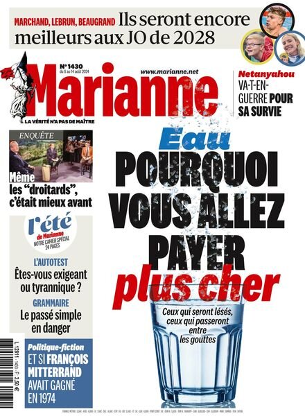 Marianne – 8 Aout 2024 Cover