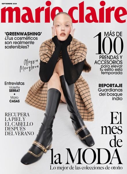 Marie Claire Espana – Septiembre 2024 Cover