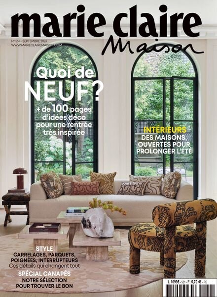 Marie Claire Maison France – Septembre 2024 Cover