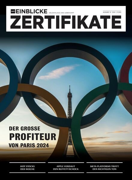 marktEINBLICKE Zertifikate – 7 August 2024 Cover