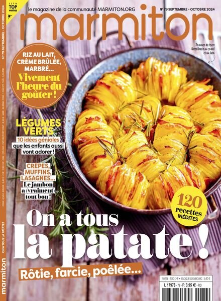 Marmiton – Septembre-Octobre 2024 Cover