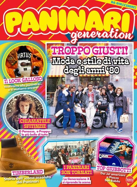 Master Magazine Speciale N1 – Paninari Generation – Agosto-Settembre 2024 Cover