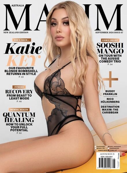 Maxim New Zealand – September 2024 Cover