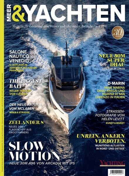 Meer & Yachten – Nr 2 2024 Cover