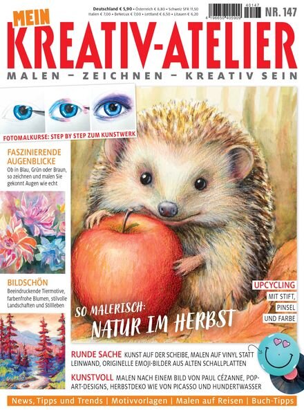 Mein Kreativ-Atelier – 27 August 2024 Cover