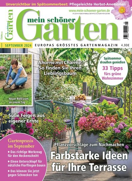 Mein schOner Garten – September 2024 Cover