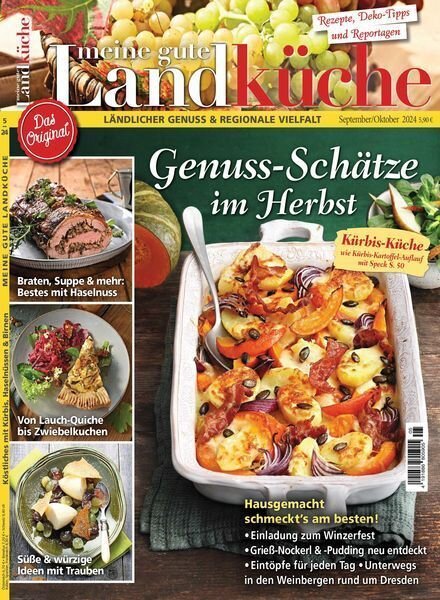 Meine gute Landkuche – September-Oktober 2024 Cover