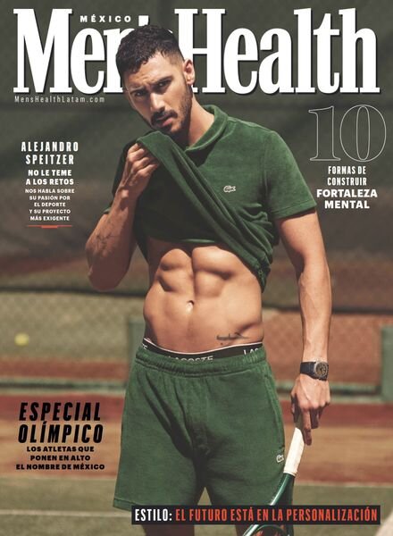 Men’s Health Mexico – Agosto 2024 Cover