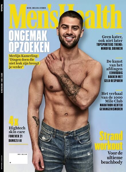 Men’s Health Netherlands – 9 Augustus 2024 Cover