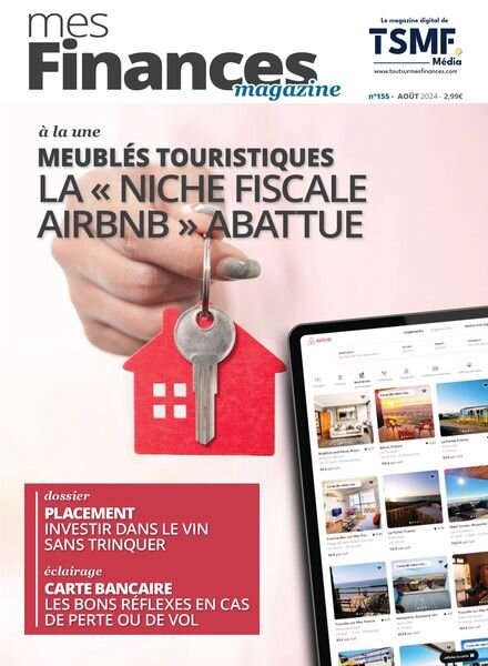 Mes Finances Magazine – Aout 2024 Cover