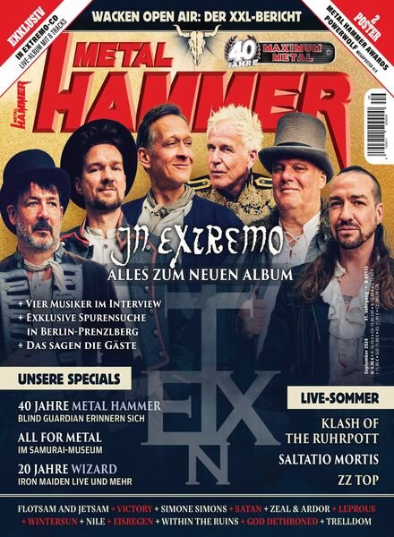 Metal Hammer Germany – September 2024 Cover