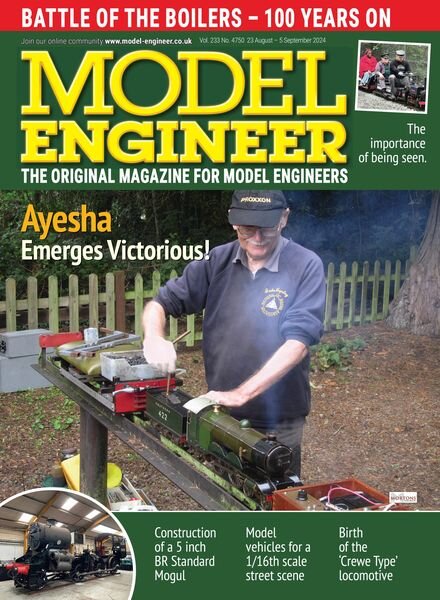 Model Engineer – 23 August 2024 Cover