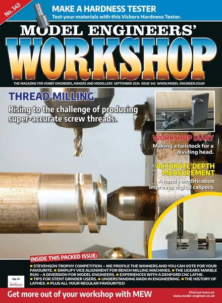 Model Engineers’ Workshop – September 2024 Cover