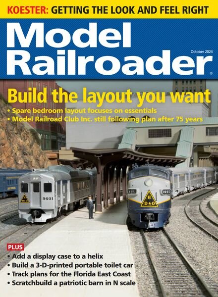 Model Railroader – October 2024 Cover