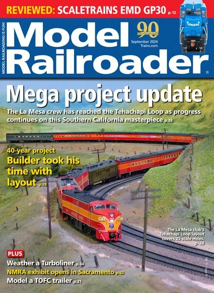 Model Railroader – September 2024 Cover