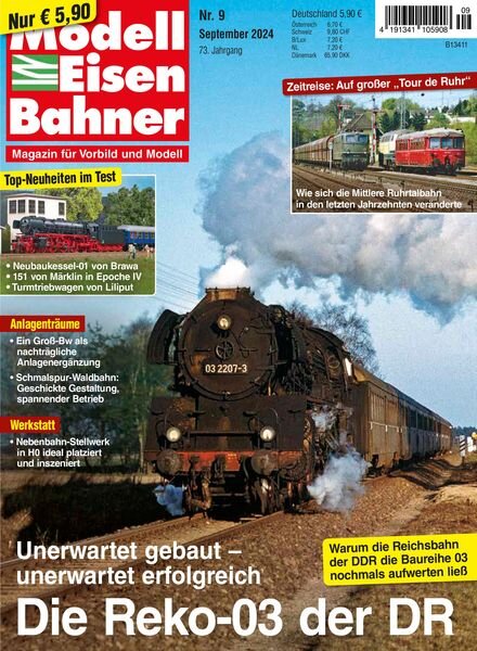 ModellEisenBahner – September 2024 Cover