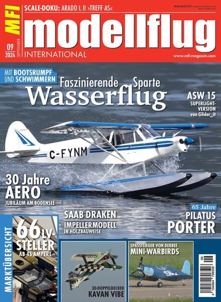 Modellflug International – September 2024 Cover