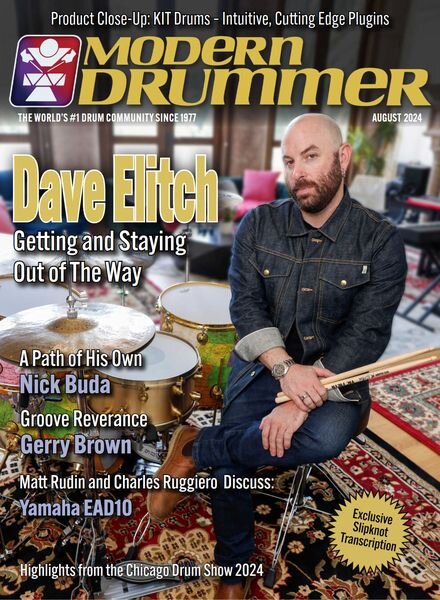 Modern Drummer Magazine – August 2024 Cover