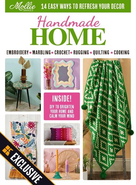Mollie Makes Presents – Handmade Home – August 2024 Cover