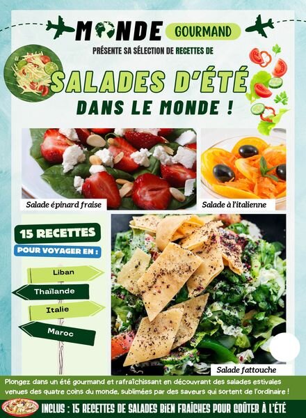 Monde Gourmand – 14 Aout 2024 Cover