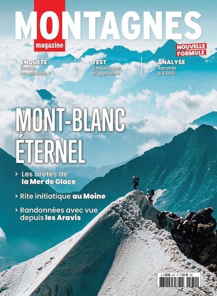 Montagnes Magazine – Aout-Septembre 2024 Cover