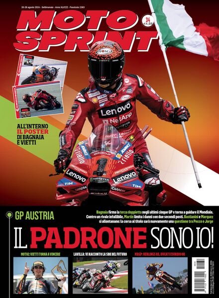 Moto Sprint – 20 Agosto 2024 Cover