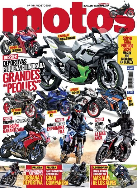 Motos 2000 – Agosto 2024 Cover