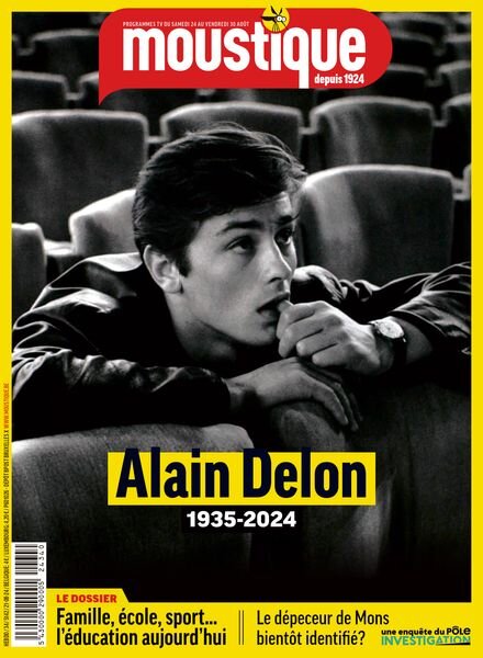 Moustique Magazine – 21 Aout 2024 Cover