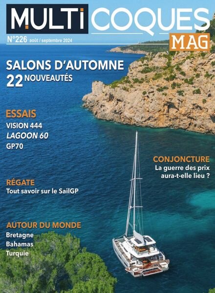 Multicoques Mag – Aout-Septembre 2024 Cover