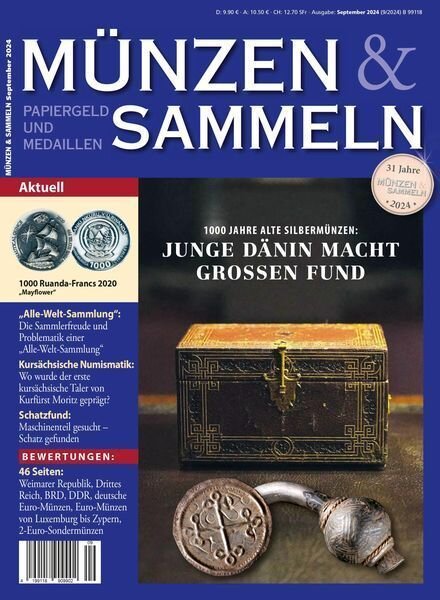 Munzen & Sammeln – September 2024 Cover
