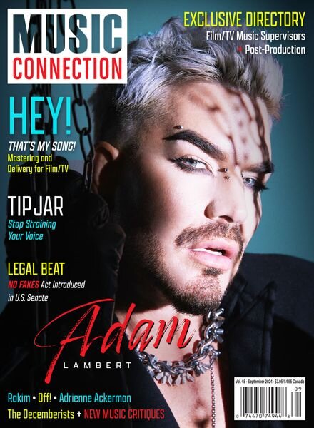 Music Connection – September 2024 Cover