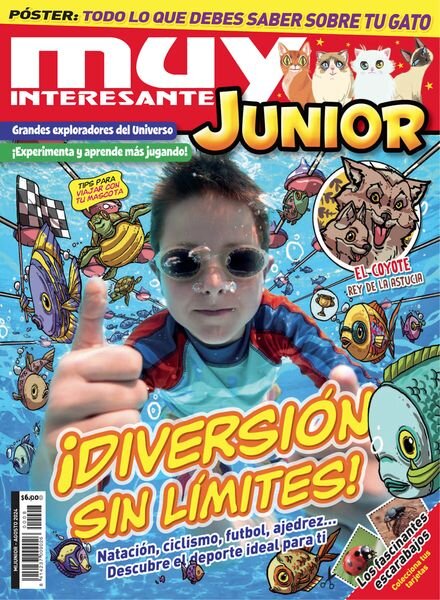 Muy Interesante Junior – Agosto 2024 Cover